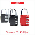 In stock Zinc Alloy gym security number combination door lock logo